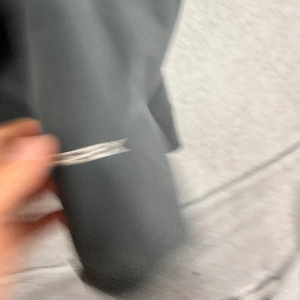 The North Face Apex Bionic Softshell Jacket Mens L Gray Windproof Fleece Lined